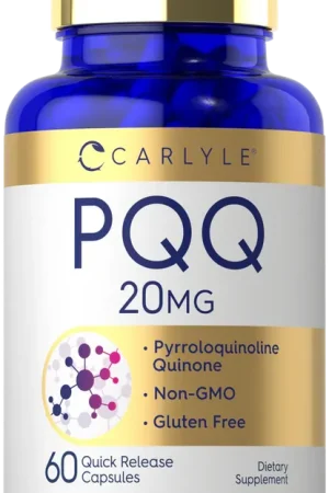 Authentic PQQ 20mg 60 Capsules