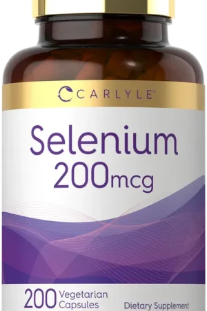 Authentic Selenium 200mcg 200 Capsules