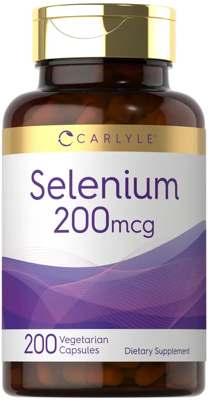 Authentic Selenium 200mcg 200 Capsules