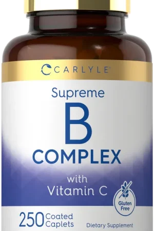 While Supplies Last Vitamin B-Complex plus Vitamin C 250 Caplets