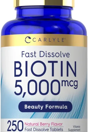 Biotin 5000mcg 250 Fast Dissolve Tablets In Demand