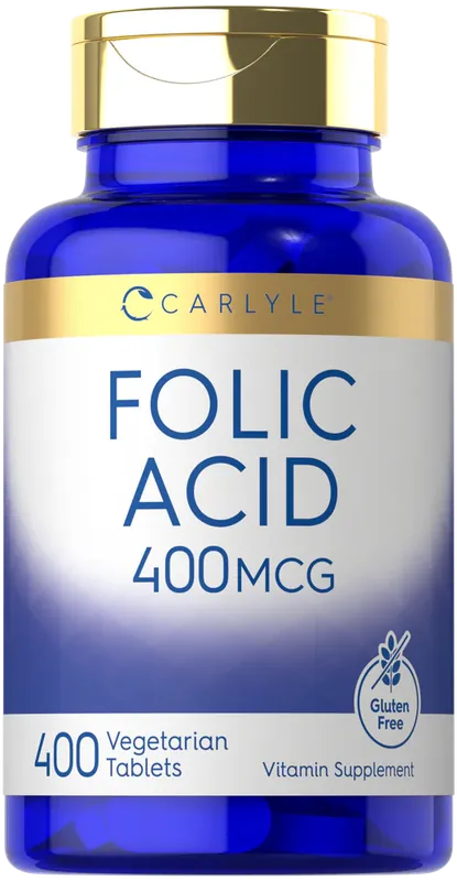 Folic Acid 400mcg 400 Tablets Holiday Sale