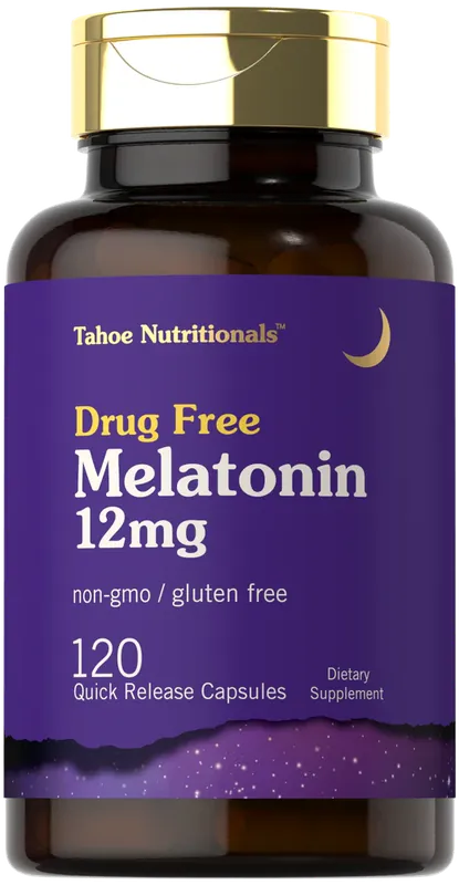 Sale Melatonin 12mg 120 Capsules