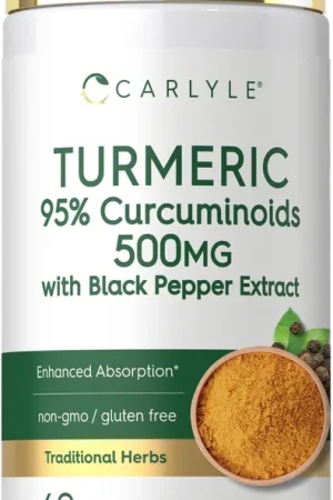Turmeric Curcumin 60 Softgels Time-Limited