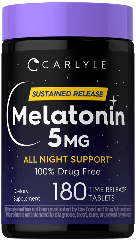 Authentic Melatonin 5mg 180 Tablets