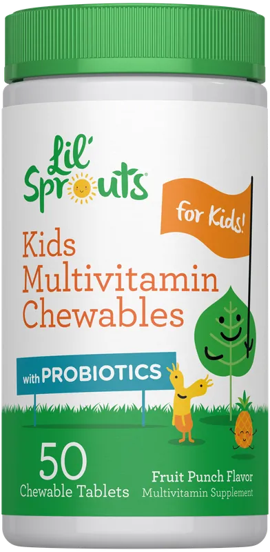 Best Choice Kids Multivitamin with Probiotics 50 Chewable Tablets