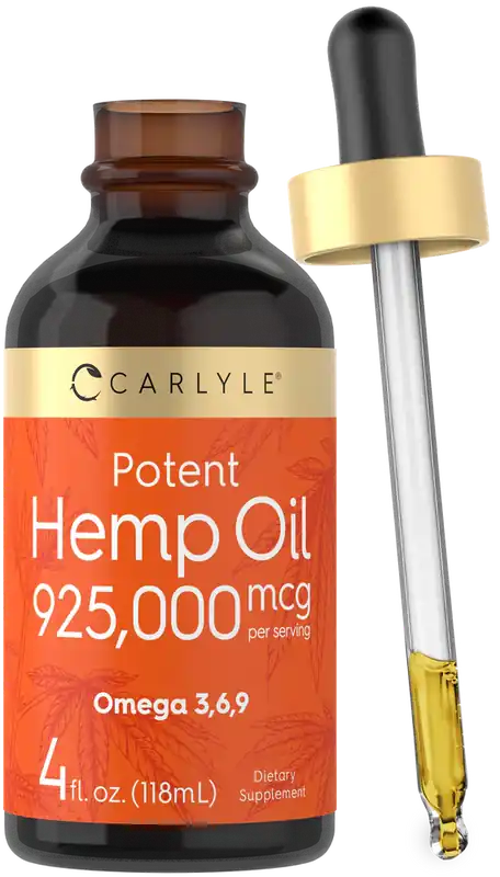 Hemp Oil 925,000 mcg 4 Fl Oz Seasonal Sale