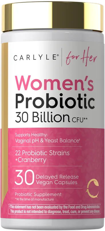 Women‘s 30 Billion CFU Probiotic 30 Capsules Fresh Stock
