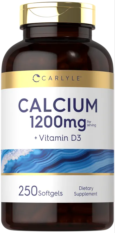 Place Order Calcium 1200 mg with Vitamin D3 250 Softgels