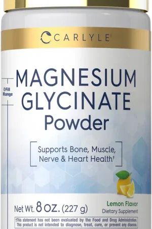 While Supplies Last Magnesium Glycinate 8 oz Powder