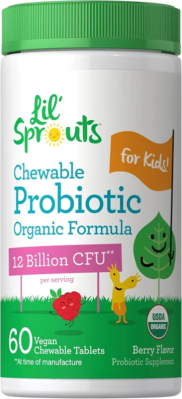 While Supplies Last Kids Chewable Probiotic 12 Billion CFU