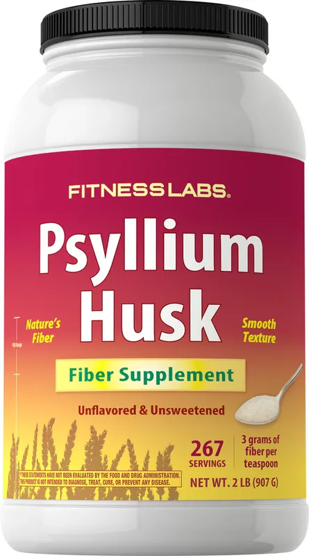 Psyllium Husks, 2 lb (907 g) Bottle Price Drop