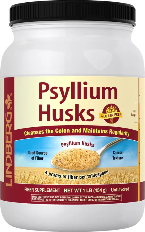Buy Online Psyllium Husks, 1 lb (454 g) Bottle