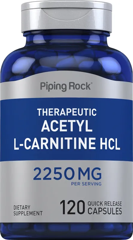Factory Price Acetyl L-Carnitine, 2250 mg (per serving), 120 Quick Release Capsules