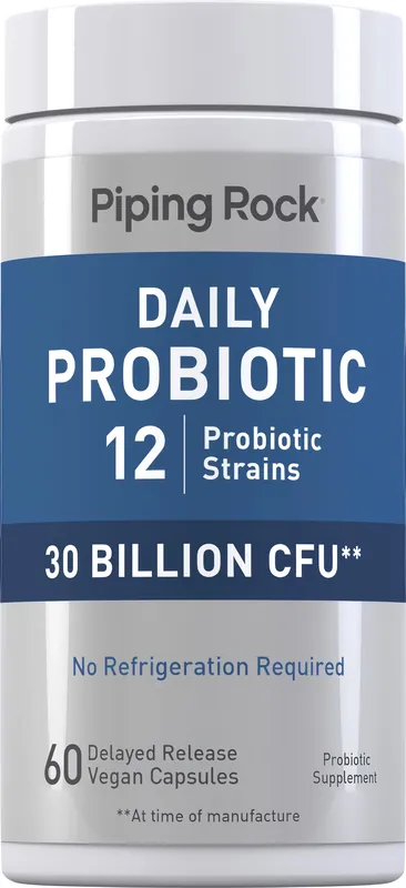 Shop Now Daily Probiotic, 30 Billion CFU, 60 Delayed Release Vegan Caps