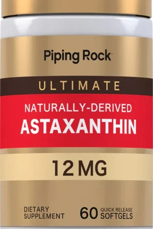 Astaxanthin, 12 mg, 60 Quick Release Softgels Buy Online