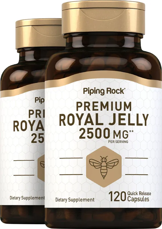 Special Offer Supreme Royal Jelly, 2500 mg, 120 Quick Release Capsules, 2 Bottles