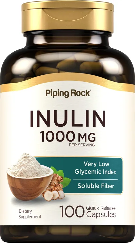 Inulin, 1000 mg (per serving), 100 Quick Release Capsules Price Cut