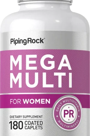 Women‘s Mega Multi, 180 Coated Caplets Fresh Stock