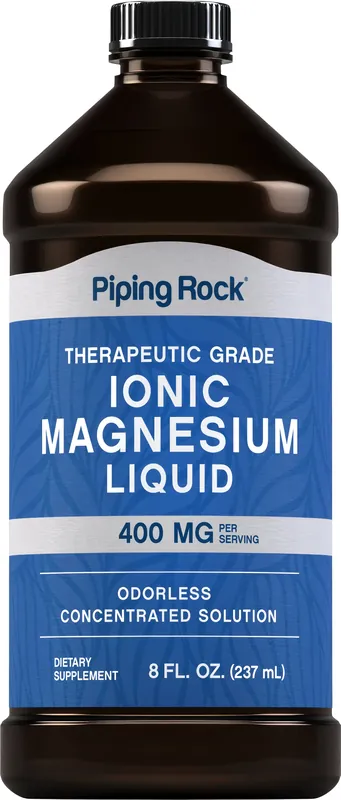 Ionic Magnesium Liquid, 400 mg (per serving), 8 fl.oz (237 mL) Bottle Low Price