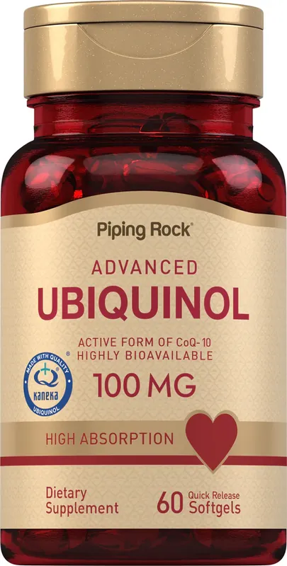 Ubiquinol, 100 mg, 60 Quick Release Softgels Time-Limited