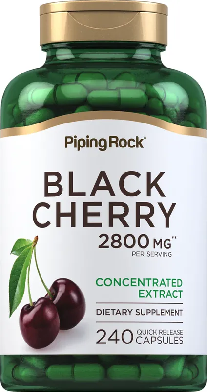 Get Yours Black Cherry, 2800 mg (per serving), 240 Quick Release Capsules