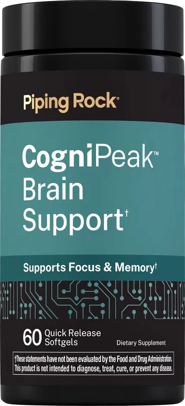 Authentic CogniPeak Brain Support, 60 Quick Release Softgels