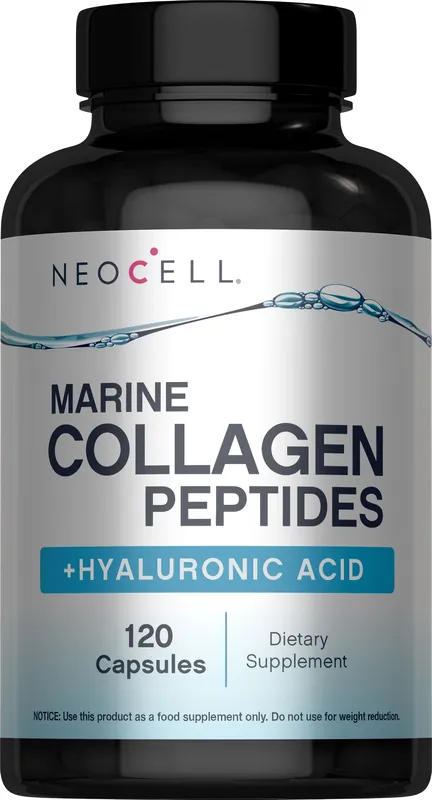 Marine Collagen Peptides + Hyaluronic Acid, 120 Fish Gelatin Capsules Bargain