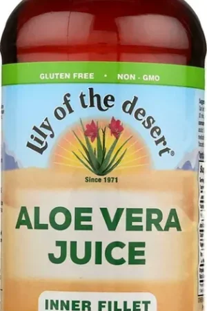 Limited Offer Aloe Vera Juice (Organic), 16 fl oz (473 mL) Bottle