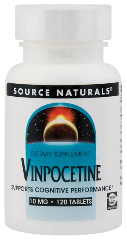 Vinpocetine, 10 mg, 120 Tablets Trusted Brand