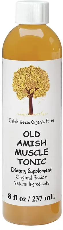 Trusted Brand Old Amish Muscle Tonic, 8 fl oz (237 mL) Bottle