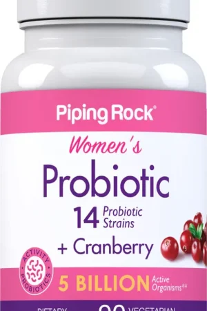 Women’s Probiotic 14 Strains 5 Billion Organisms plus Cranberry, 90 Vegetarian Capsules Deal