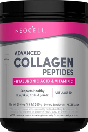 Advanced Collagen Peptides + Hyaluronic Acid + C, 20.6 oz (585 g) Powder Hot Deal