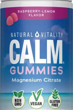 Trending CALM Gummies Raspberry-Lemon Flavor, 60 Tasty Gummies