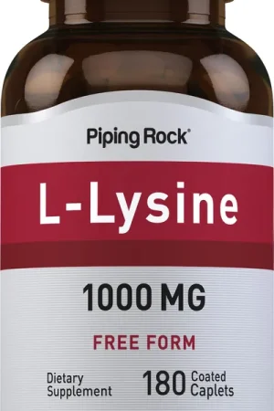 Affordable L-Lysine (Free Form), 1000 mg, 180 Coated Caplets