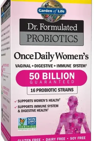 Buy Today Dr. Formulated Probiotics Once Daily Women‘s, 50 Billion CFU, 30 Vegetarian Capsules