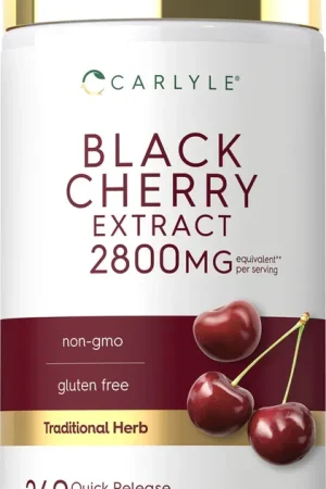Black Cherry Extract, 2800 mg (per serving), 240 Quick Release Capsules Low Price