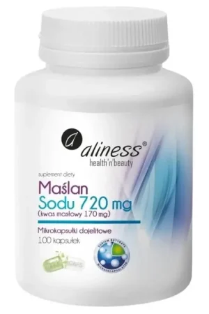 Affordable Aliness Sodium Butyrate 720 mg - 100 Capsules