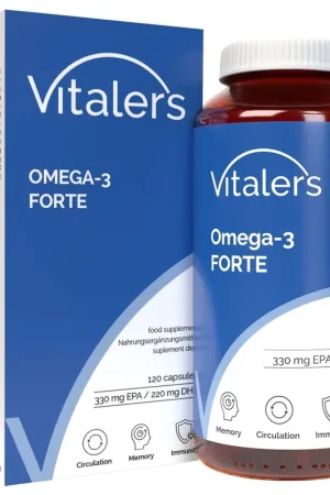 Latest Vitaler‘s Omega-3 FORTE 1000 mg - 120 Capsules