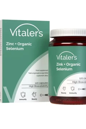 Vitaler‘s Zinc 15 mg + Selenium 200 mcg - 120 Capsules Budget
