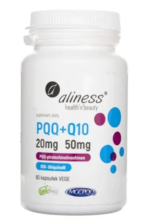 Aliness PQQ MGCPQQ® 20 mg Q10 50 mg - 60 Capsules Deal
