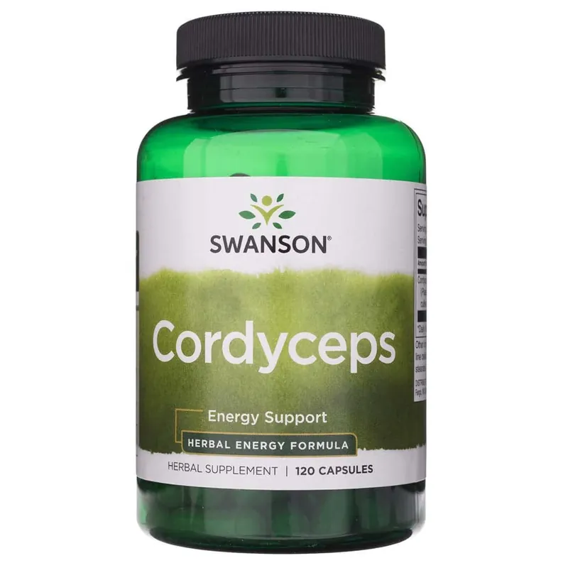 Affordable Swanson Cordyceps 600 mg - 120 Capsules