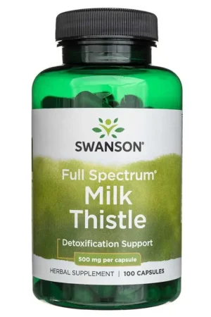 Price Cut Swanson Full Spectrum Milk Thistle 500 mg - 100 Capsules