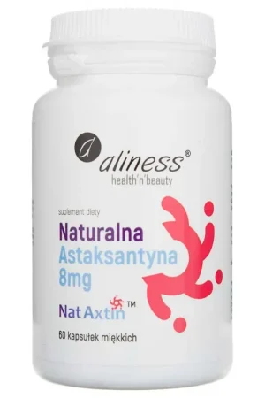 Aliness Natural Astaxanthin 8 mg - 60 Softgels Holiday Sale