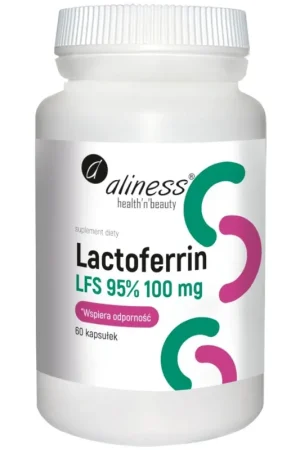 Aliness Lactoferrin LFS 95% 100 mg - 60 Capsules Best Seller