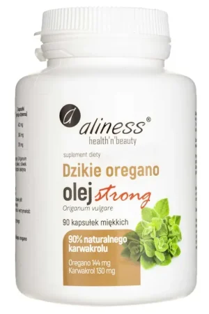 Aliness Wild Oregano Oil STRONG 100% Natural - 90 Capsules Trending