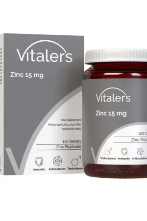Vitaler‘s Zinc Picolinate 15 mg - 120 Capsules One Day Deal