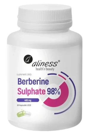 Aliness Berberine Sulphate 98% 400 mg - 60 Capsules Markdown