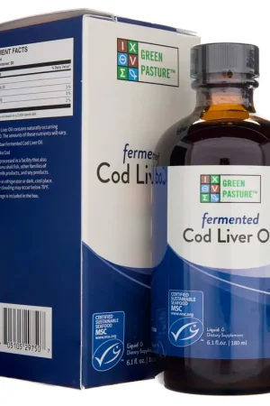 Affordable Green Pasture Fermented Cod Liver Oil - 180 ml