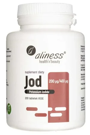 Aliness Iodine (Potassium Iodide) 200 mcg - 200 Tablets Today Only